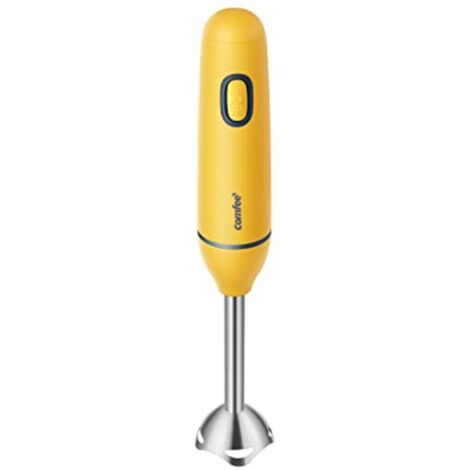 Comfeè MJ-BH30W103 frullatore 0,6 L Frullatore ad immersione 400 W Acciaio inox, Giallo