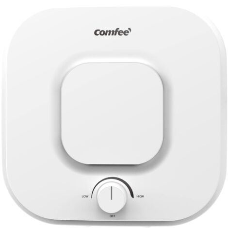 COMFEE' Scaldabagno Elettrico 15 Litri - D15-15VEU - Sottolavello con vano contenitore - Leggero, compatto, facile da installare - ideale per piccole utenze - Classe di efficienza energetica B