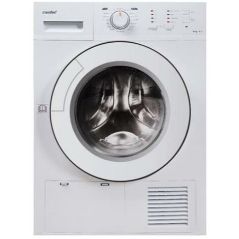 Comfee – Sèche-linge à pompe à chaleur 8 kg CFDHP8A2 – Classe A++ – Démarrage différé 12h – 16 programmes de séchage – Niveau sonore 0 dB(A)