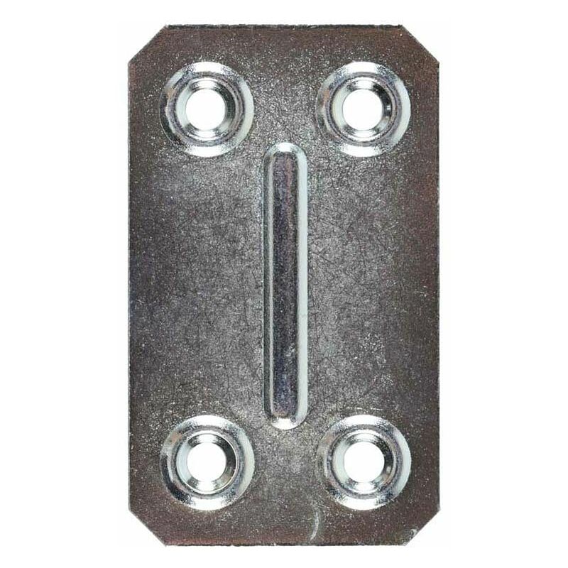 Comferut - Lastrina diritta ferro zinc.4 fori