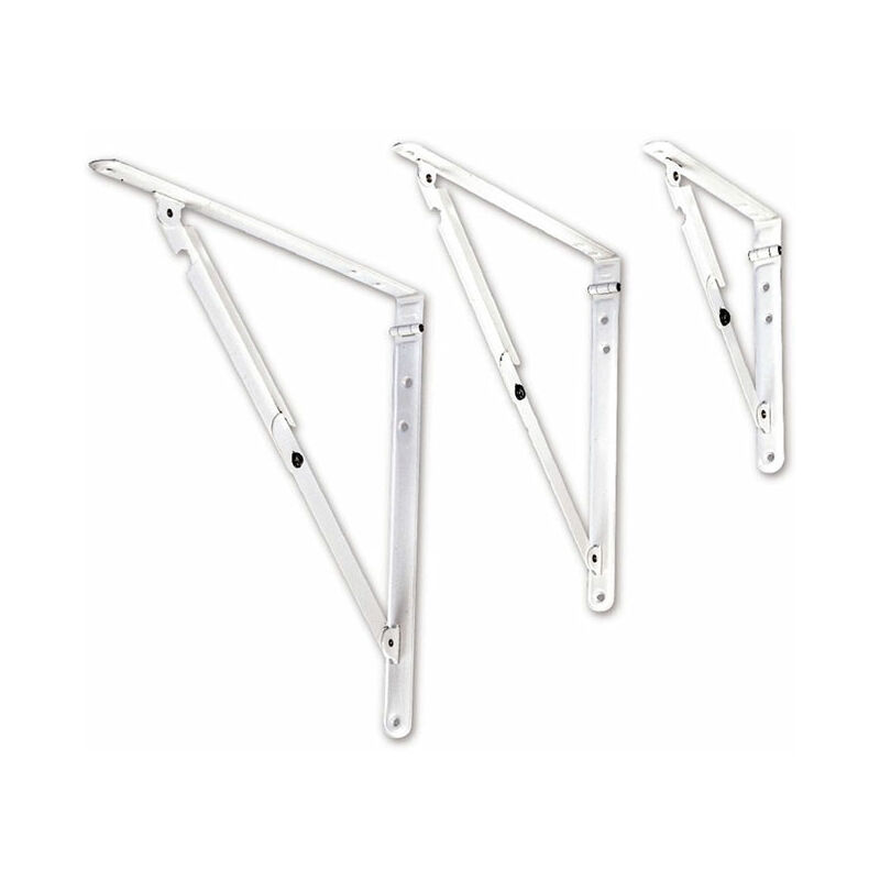 Reggimensola pieghevole 20 cm bianco 1pz