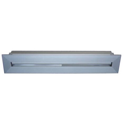ComfoGrid Bi-/ Lamina Schlitzdurchlass Aluminium - Zehnder