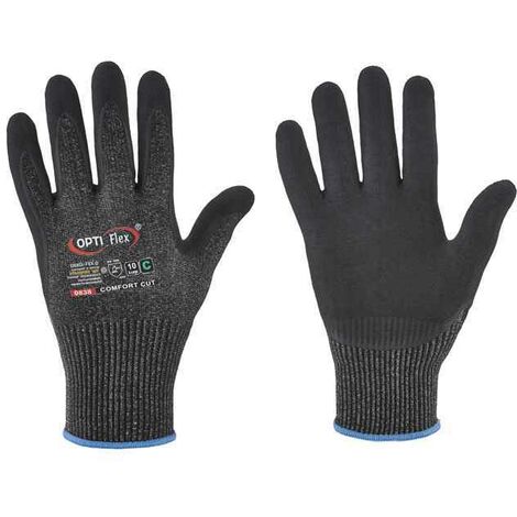 COMFORT CUT 5 OPTI FLEX Handschuhe 0838 Gr.10 H Schnittschutzfaser/Nitril/PU, S