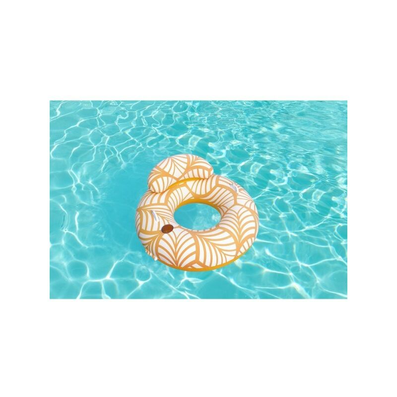 Trade Shop Traesio - Comfort Felpa Silla Hinchable Flotante Piscina Playa 118X117Cm 43643