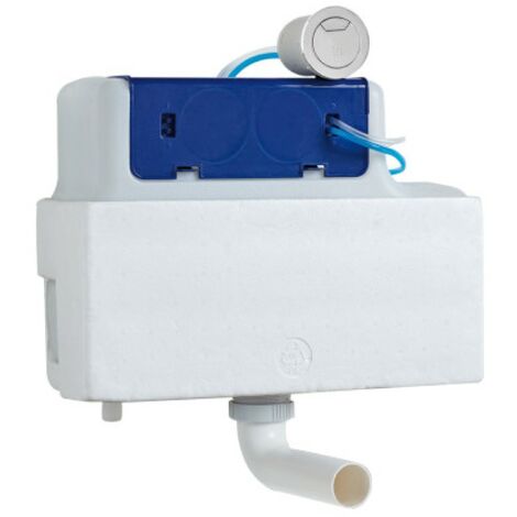 main image of "Comfort Height Bottom Entry Pnuematic Concealed Dual Flush Cistern"