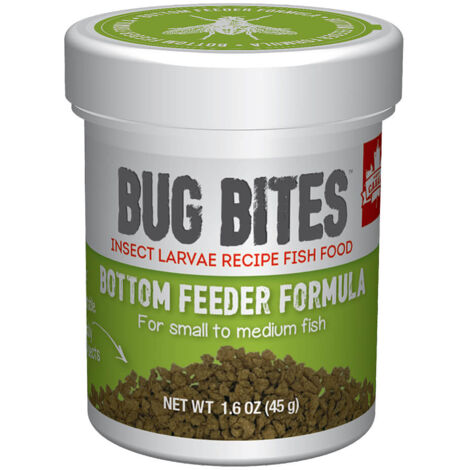 Comida a base de insectos para peces de fondo Fluval Bug Bites