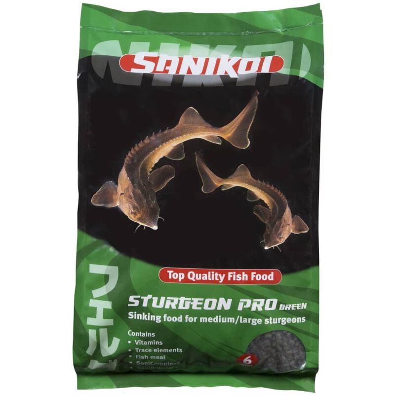 

Comida para esturiones, Pro 10 litros, marca Sanikoi
