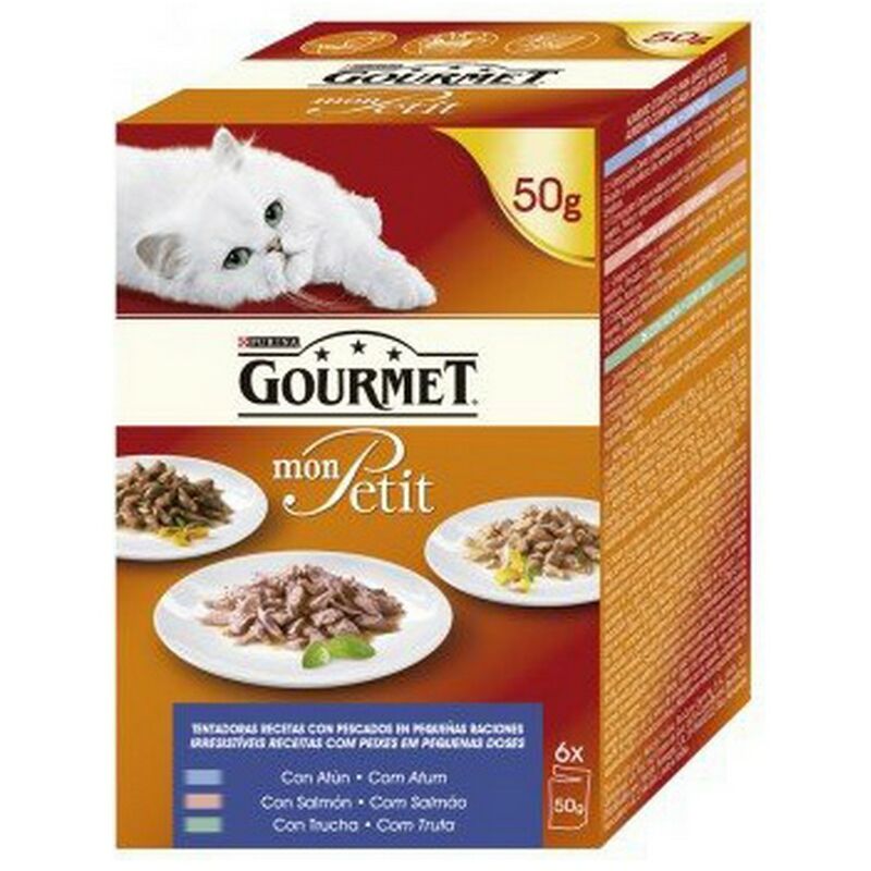 

Comida para gato Purina Monpetit (6 x 50 g)
