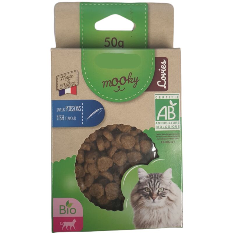 

Animallparadise - Comida para gatos Mooky sabor a pescado 50 g.