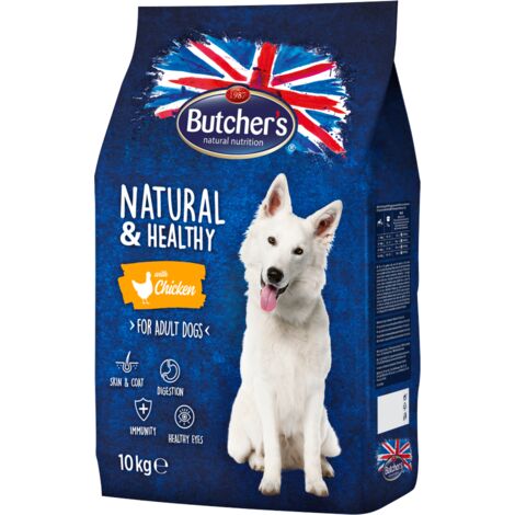 Comida para perros BUTCHER'S con pollo 10 kg - Natural y saludable