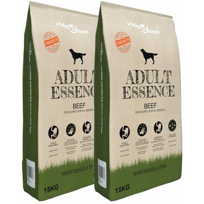 

Comida seca para perros Adult Essence Beef 2 uds 30 kg