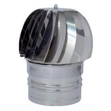 Cappello cinese monoparete acciaio inox aisi 304 ø120 EUROPROFIL