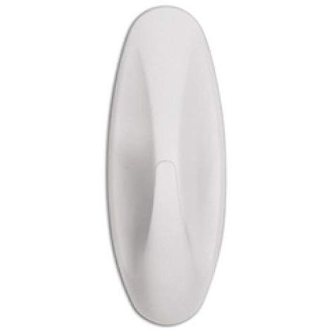 COMMAND 3M CROCHET DESIGN, PLASTIQUE, TAILLE: M, BLANC NOIR 17081FGN
