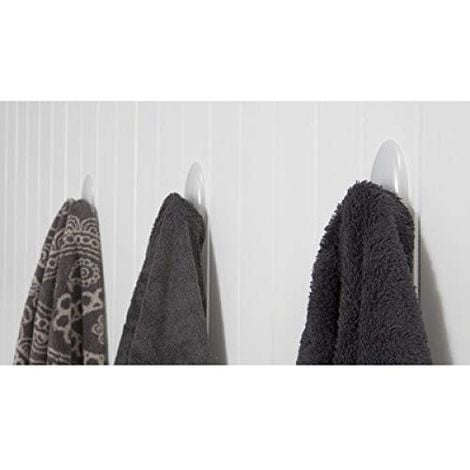 3M Crochet de grand design pour salle de bain Command (L x l x H) 105 x 38  x 38 mm blanc Contenu: 1 pc(s)