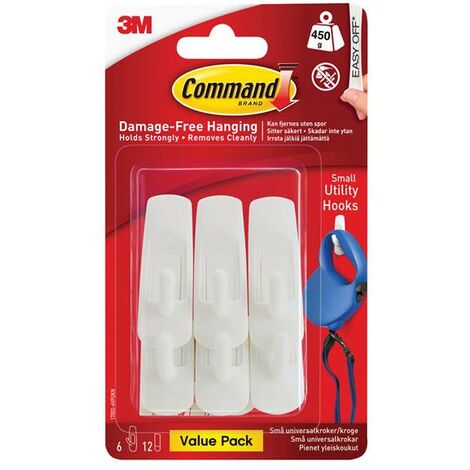 Command™ Small Utility Hooks Value Pack (Pack 6) COM170026