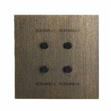 Commande 4 scénarios Art d'Arnould Epure MyHOMEUp bronze (67388)