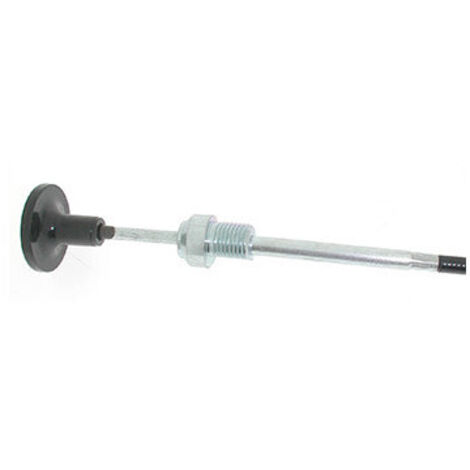 Commande d'accélération à tirette adaptable pour TORO. Remplace origine: 102119 - Longueur câble: 1200mm Longueur gaine: 1100mm