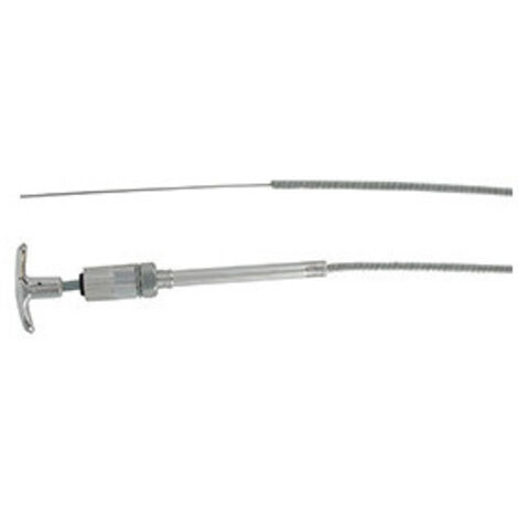Commande d'accélération adaptable universel à tirette - Longueur câble:3200mm Longueur gaine: 3050mm Course :76mm