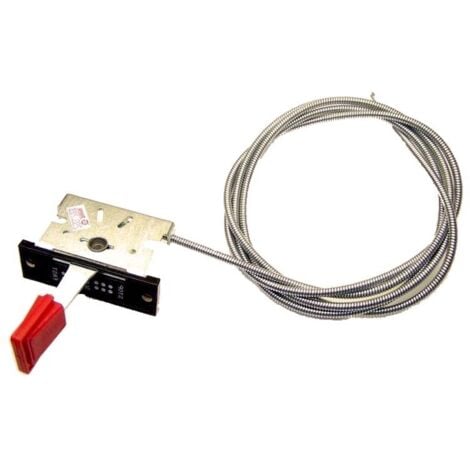 Manette Accélérateur Et Embrayage Universel Métal Droit - Pour Tondeuse Et Débroussailleuse - Type 1/2"