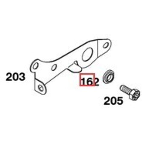 Commande de levier de moteur de tondeuse à gazon d'origine BRIGGS & STRATTON 690267