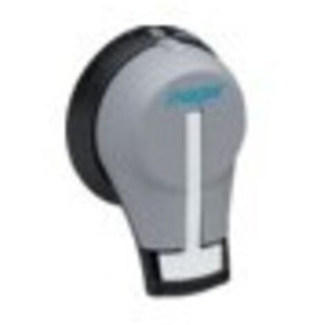 Commande débrochable sur porte p HA406N-407-408-964N-966N verrouillable HAGER HZC001