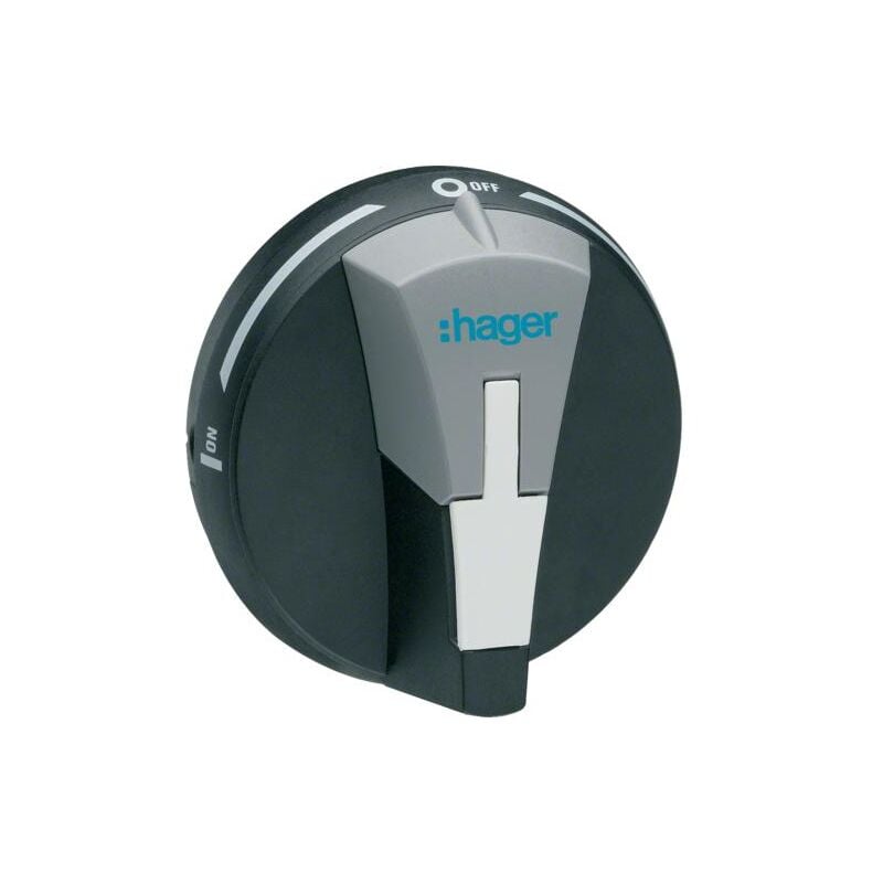 Commande débrochable sur porte pour interrupteurs 20A-100A verrouillable Hager HZC010