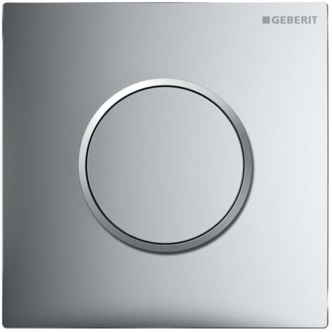 Commande d'urinoir Geberit avec déclenchement pneumatique de la