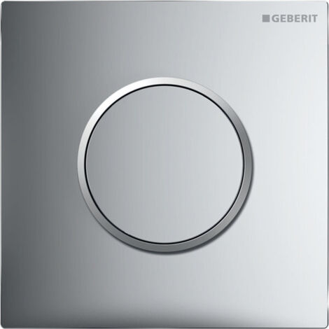 Commande d'urinoir Geberit avec déclenchement pneumatique de la