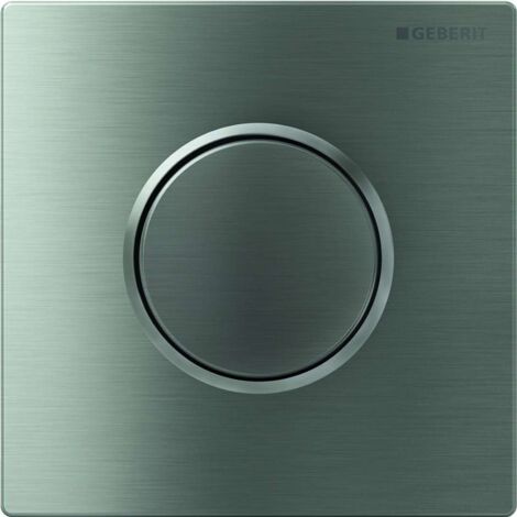 Commande d'urinoir Geberit avec déclenchement pneumatique de la