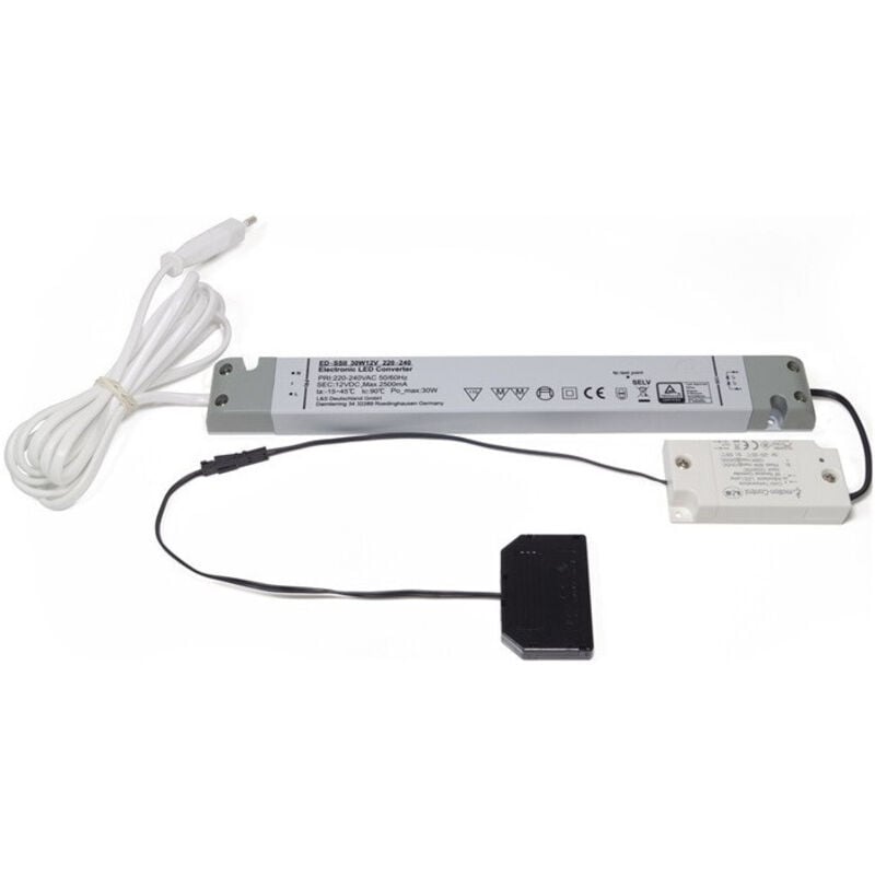 L&S Emotion Radiocommande 1 canal Ser.Frankfurt 230 V 12 V 30 W distributeur sextuple - 2000370