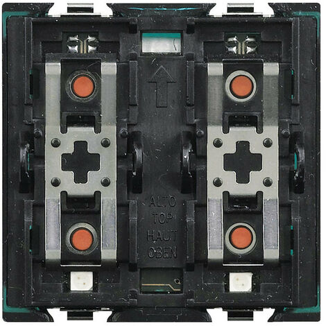 Commande KNX Axolute 1 ou 2 touches 4 appuis à compléter BTICINO H4651KNX