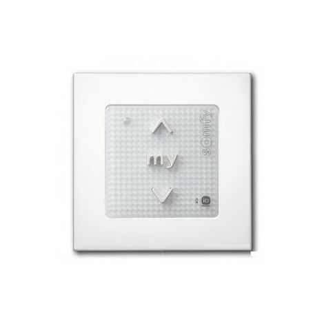Commande murale Smoove Origin IO Blanche - Somfy