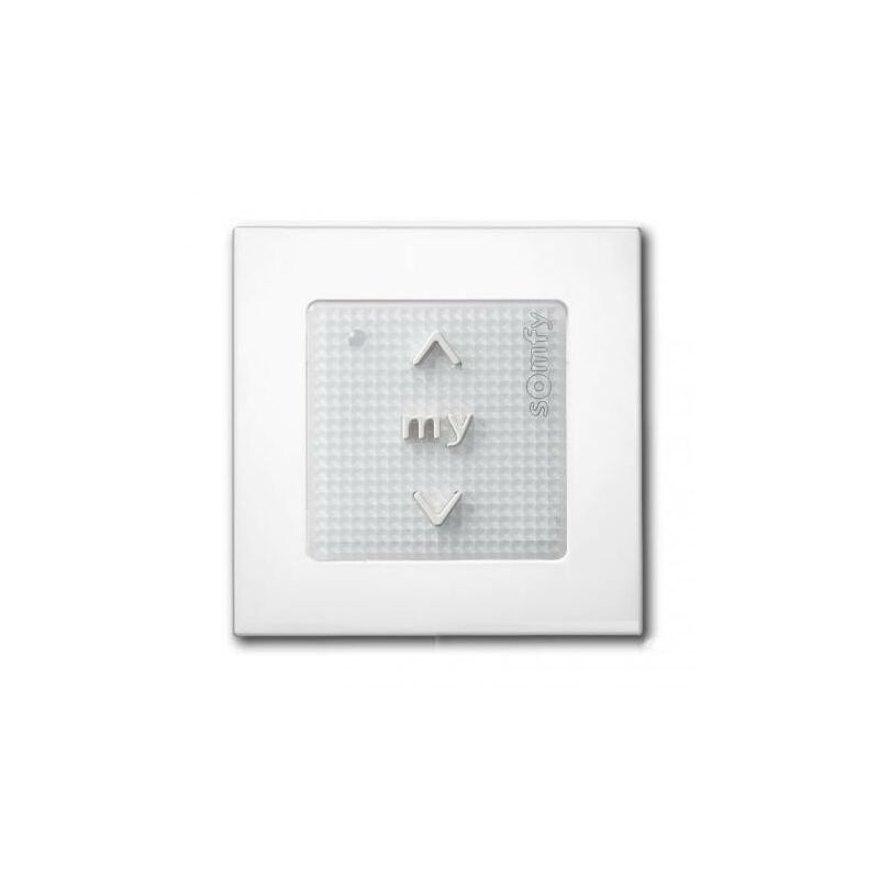 Commande murale rts Pure smoove 1810880 / 1 canal pour moteur rts Somfy 2401102.