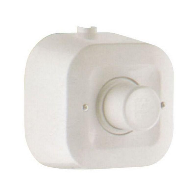 Idral - Commande pneumatique à bouton-poussoir pour réservoir de chasse d'eau 15404 Blanc