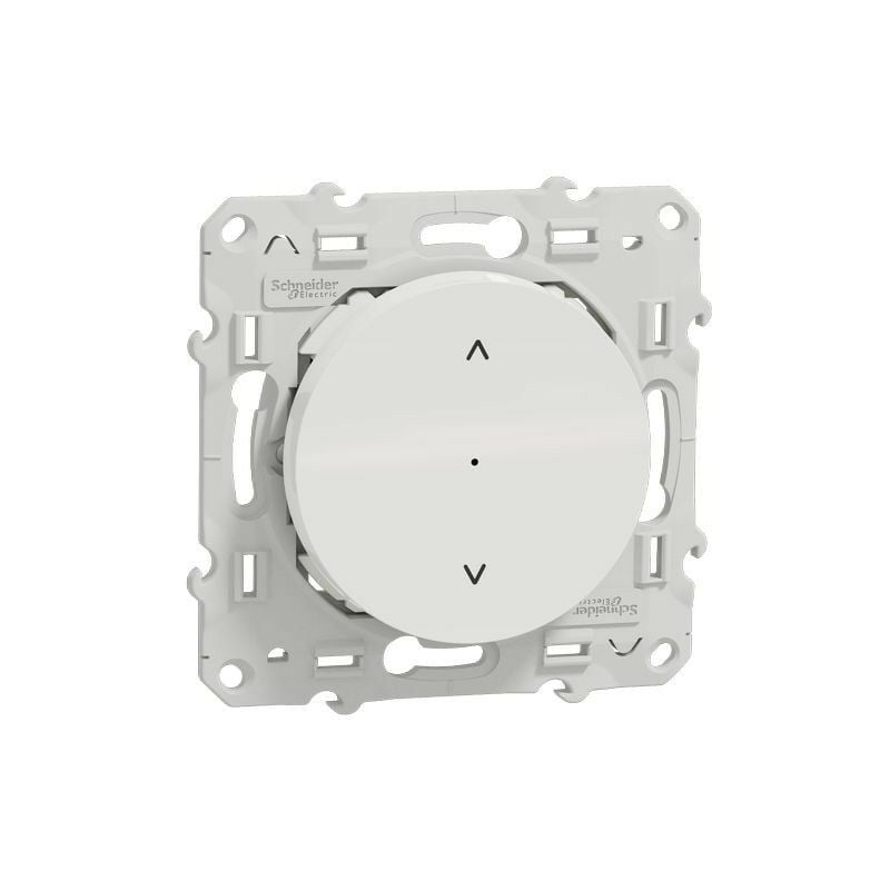 Schneider Electric - Wiser Odace - interrupteur volet-roulant - 4A - zigbee - blanc (S520567W)