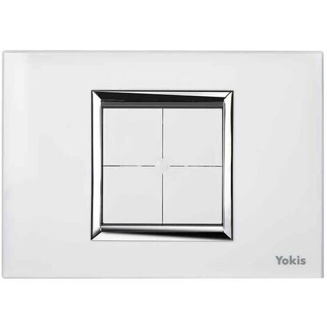 Commande radio Yokis Urmet 4 boutons d’installation murale TLM4T503