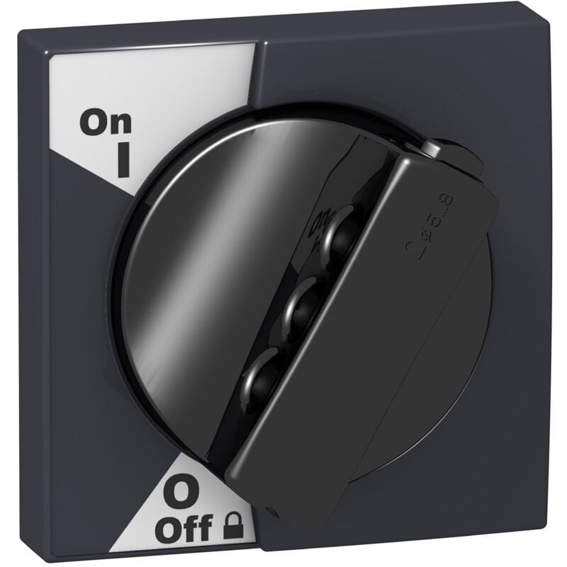 Schneider Electric - Acti9, commande rotative noire pour iC60 et iID - A9A27005