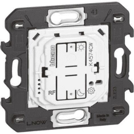 Commande sans fil Lever Coucher Living Now with Netatmo 2 modules BTICINO BTK4574CW