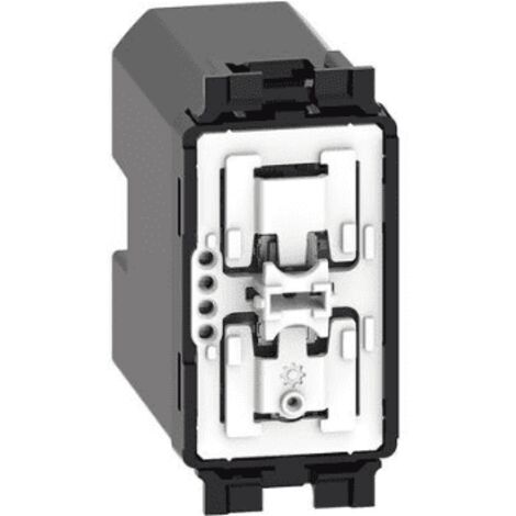 Commande sans fil Living Now with Netatmo pour éclairage et prise 1 module BTICINO BTK4003CWI