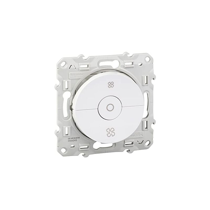 Schneider Electric - schneider odace interrupteur vmc blanc - S520243