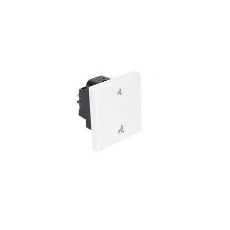 Commande VMC pour appareil encastré Casual Brillant Blanc