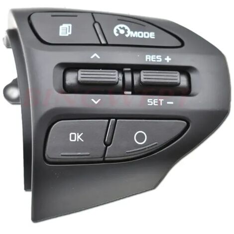 Commandes multifonctions au volant pour Kia Rio 2018-2021 X-LINE K2 RIO 4 : régulateur de vitesse, télécommande, volume et Bluetooth.-AquaForge