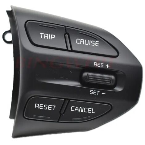 Commandes multifonctions au volant pour Kia Rio 2018-2021 X-LINE K2 RIO 4 : régulateur de vitesse, télécommande, volume et Bluetooth.-AquaForge