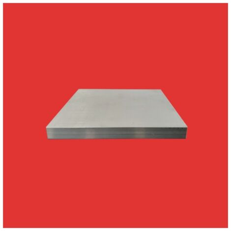 Commentfer – Platine aluminium 150 x 150 mm – Épaisseur 10 mm – Résistante à la corrosion – Pour montage structures métalliques