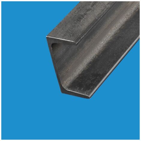 Commentfer – Poutre UPN 100 en acier S235JR – Longueur 0.5 mètre – Profilé en U pour structures métalliques – Facile à souder et percer