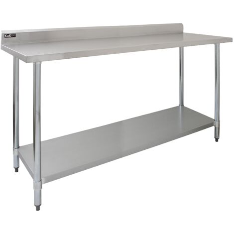 Commercial Stainless Steel Catering Table - 6ft Wide