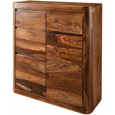 Commode 100x37 Palissandre ciré Noisette TORONTO 238