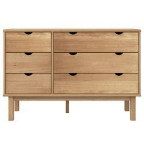 Commode 111x43x73,5 bois de pin massif