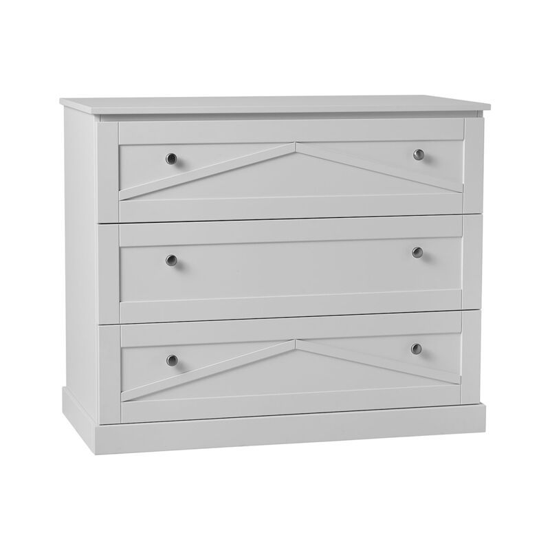 Commode 3 tiroirs Pinio Marie Blanc