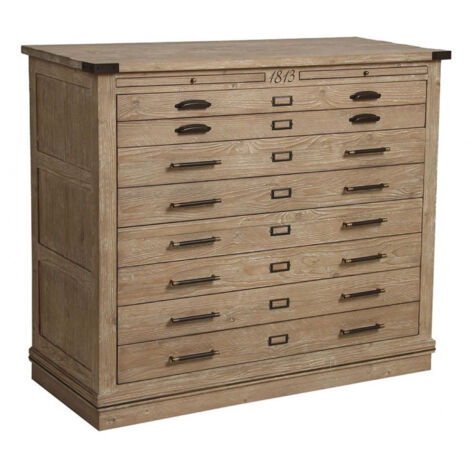 Commode 4 tiroirs - Bois - Beige - Interior's
